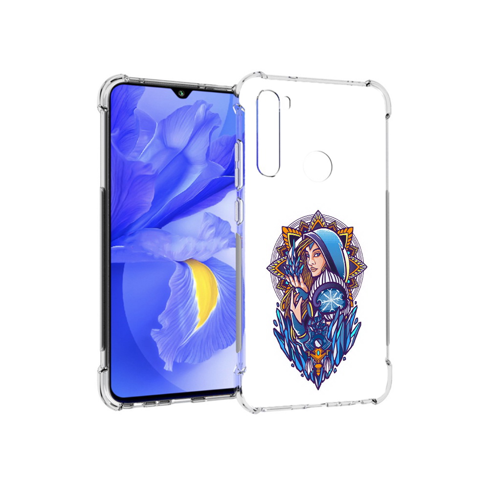 

Чехол MyPads Tocco для Xiaomi Redmi Note 8T кристал мейден дота 2 (PT140720.278.415), Прозрачный, Tocco