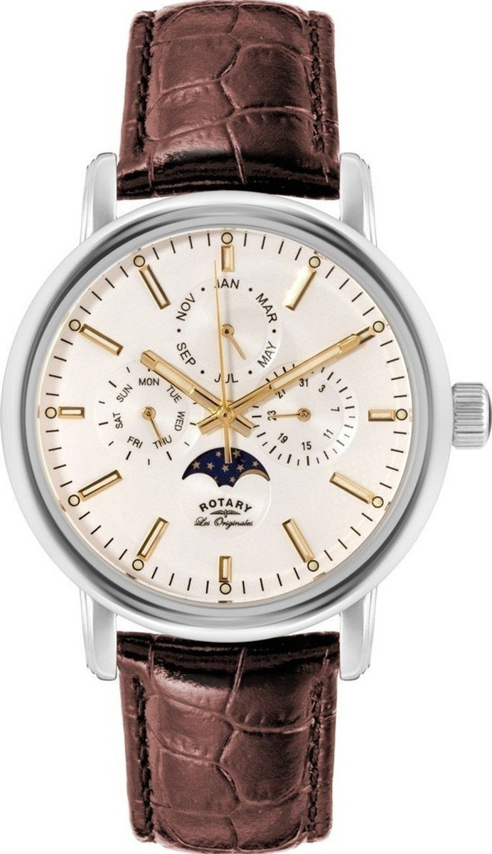 Наручные часы мужские Rotary GS90135/32 коричневые