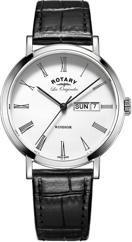 фото Наручные часы мужские rotary gs90153/01 черные
