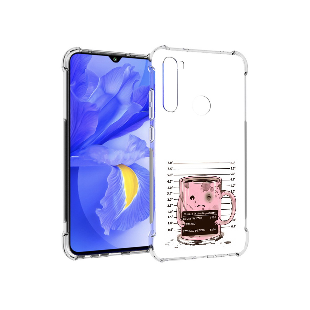 

Чехол MyPads Tocco для Xiaomi Redmi Note 8T кружка (PT140720.278.420), Прозрачный, Tocco