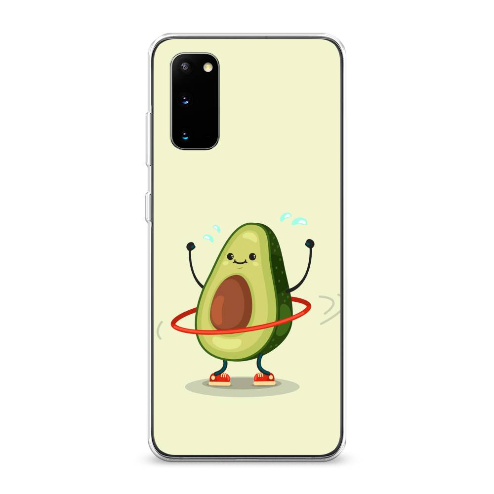 

Чехол Awog на Samsung Galaxy S20 "Авокадо с обручем", Разноцветный, 29250-10