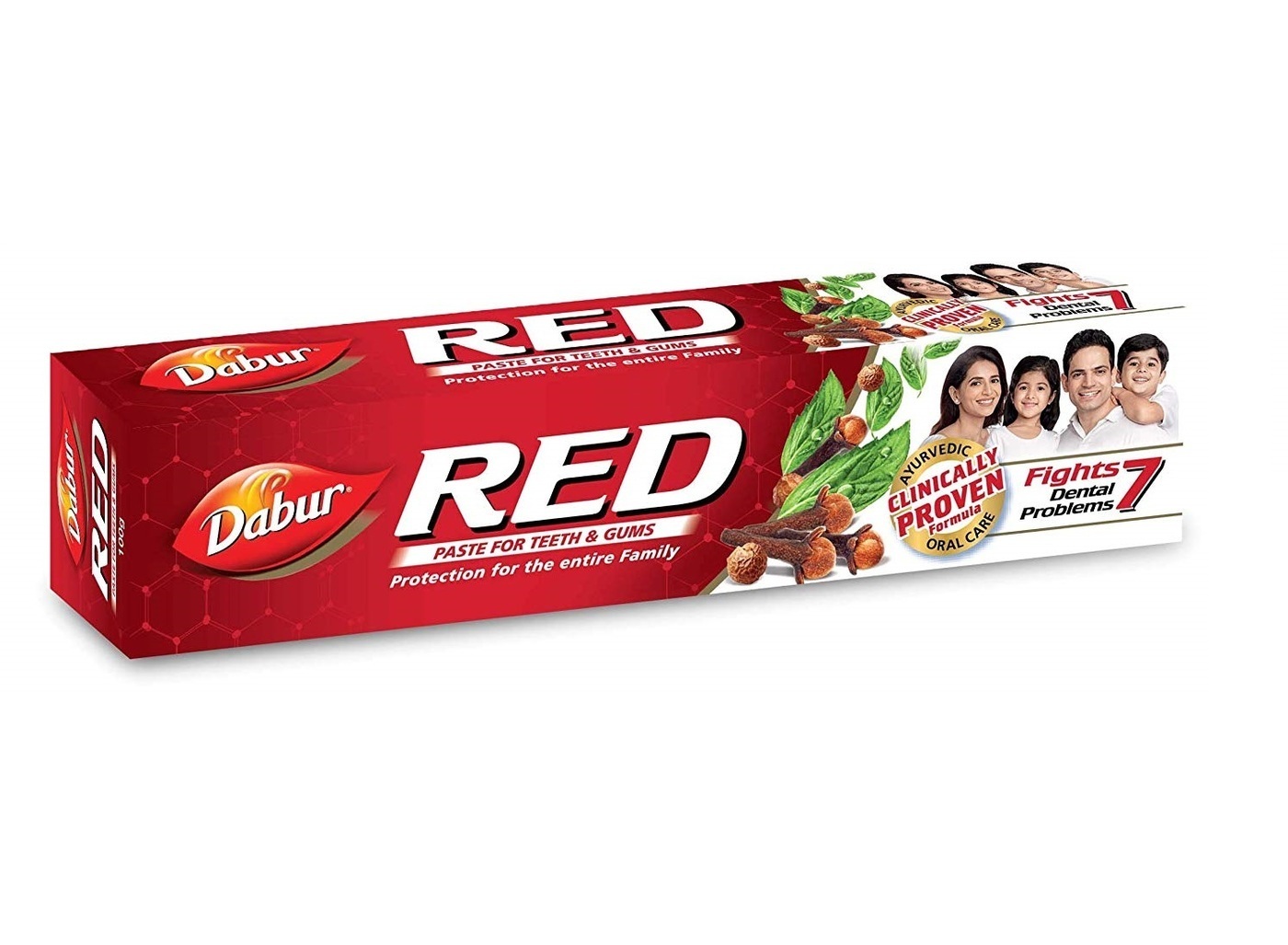 Зубная паста Дабур Ред(Red) ,200 гр. зубная паста dabur miswak herbal 170 г