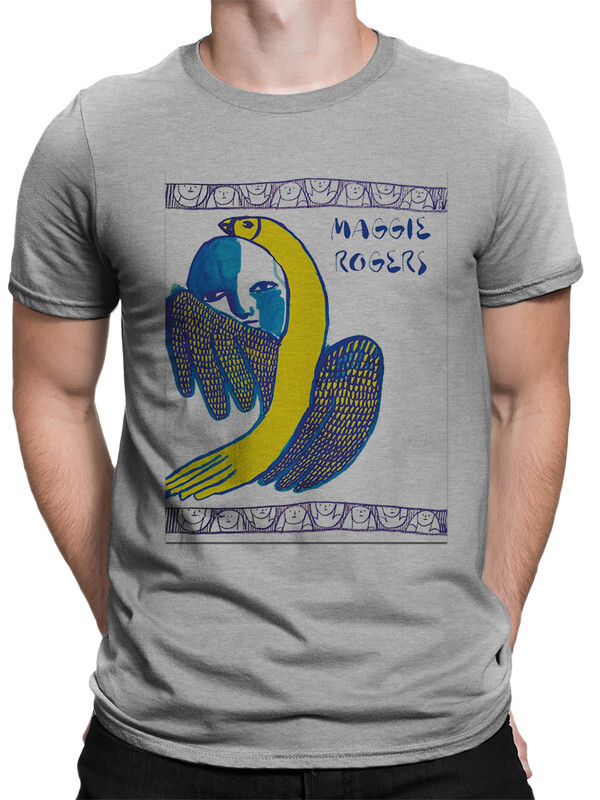 

Футболка мужская Dream Shirts Мэгги Роджерс серая 3XL, "Мэгги Роджерс"
