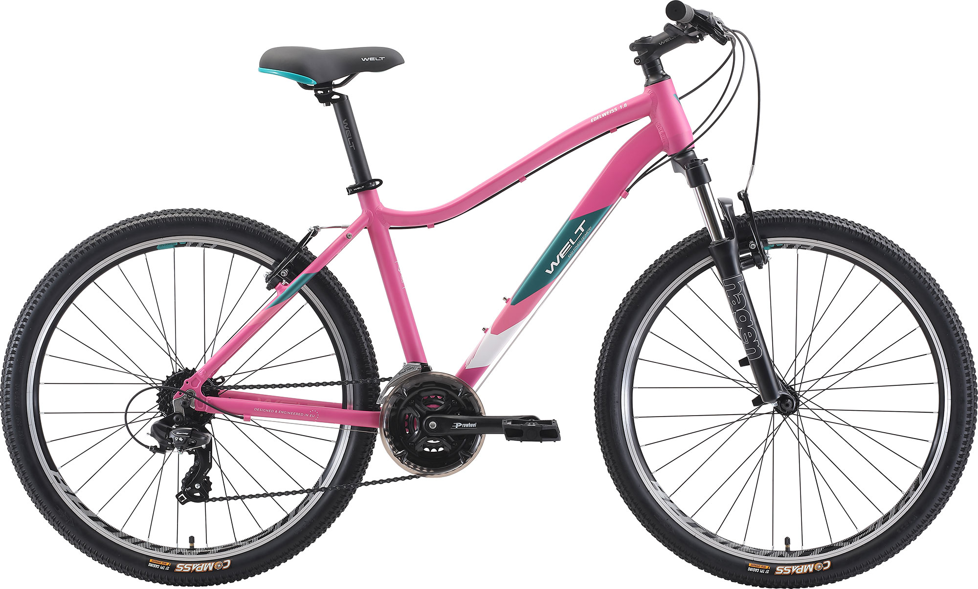 фото Велосипед welt edelweiss 1.0 26 2021 s matt pink