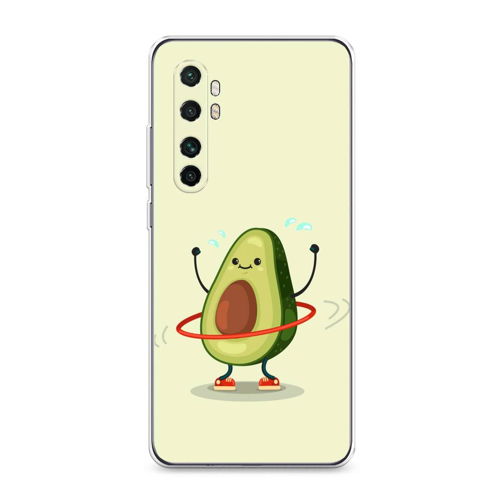 

Чехол Awog на Xiaomi Mi Note 10 lite "Авокадо с обручем", Разноцветный, 38450-10