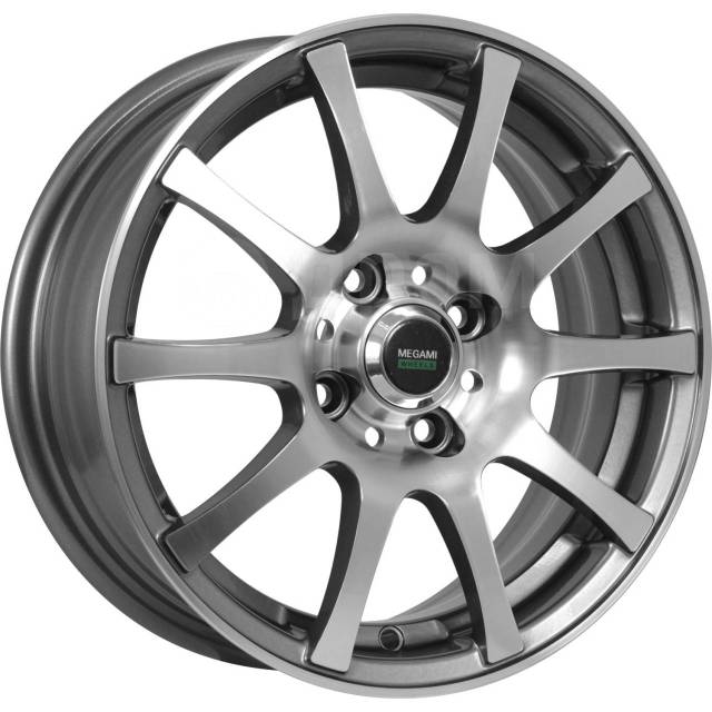 

Автодиски Megami Mgm-2 R15x6 4X100 Et46 Cb54.1 Gmf Megami арт. 9379365