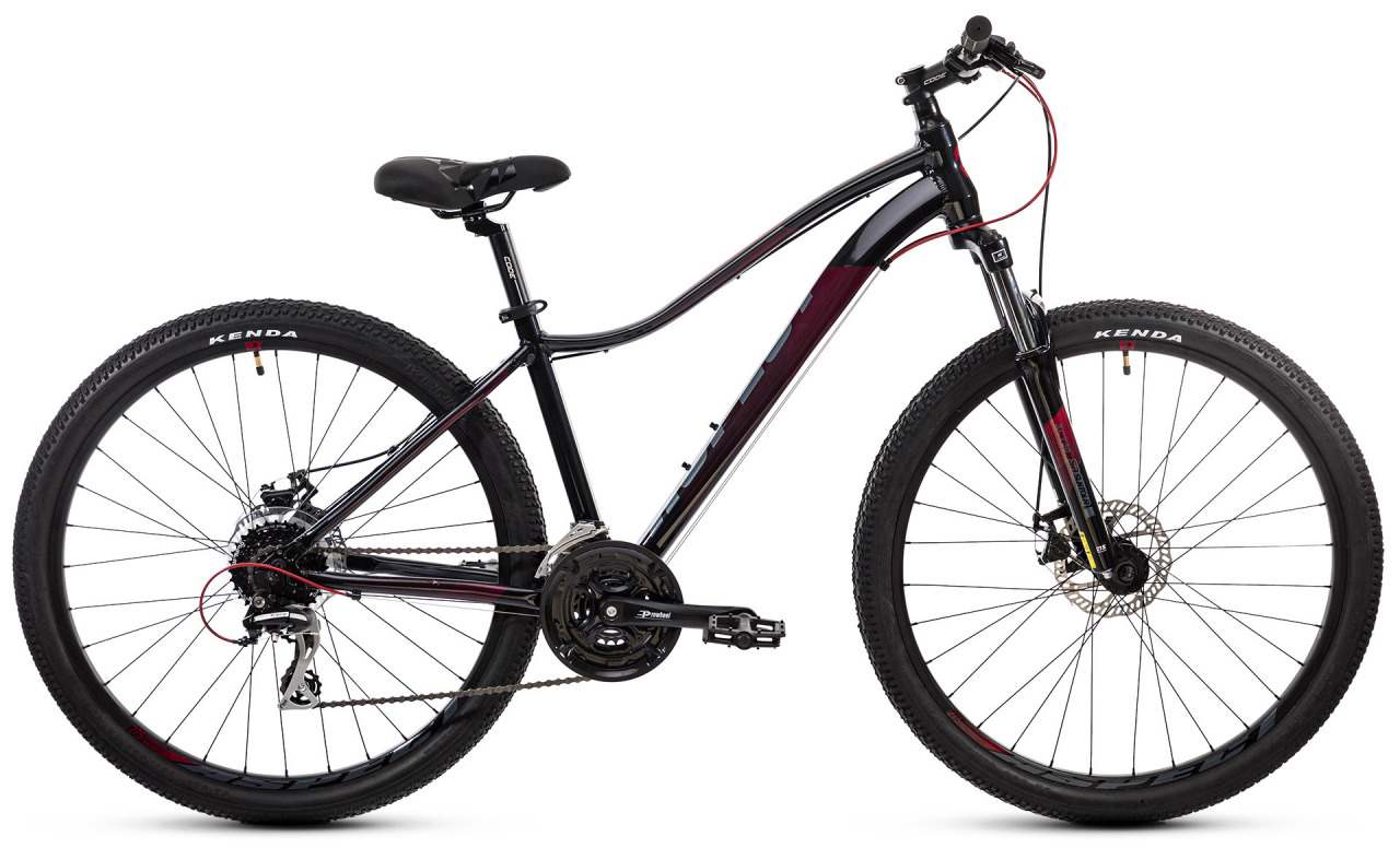 фото Велосипед aspect alma 27.5 2021 16" черно-фиолетовый
