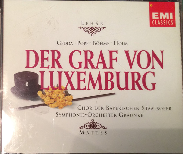 

Lehar: Der Graf von Luxemburg. Gedda (2 CD)