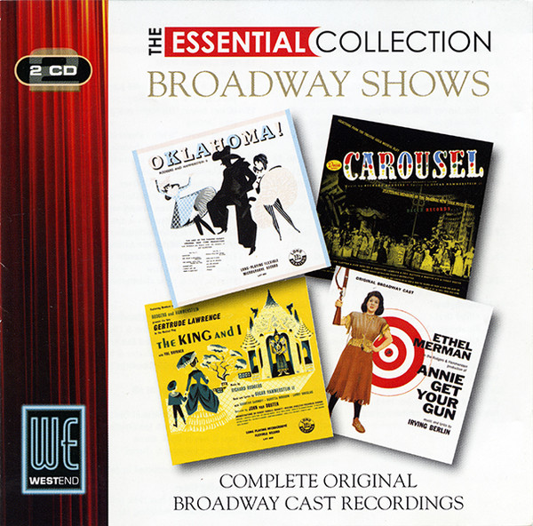 

BROADWAY SHOWS - Oklahoma - Carousel - The King And I - Annie Get Your Gun (2 CD)