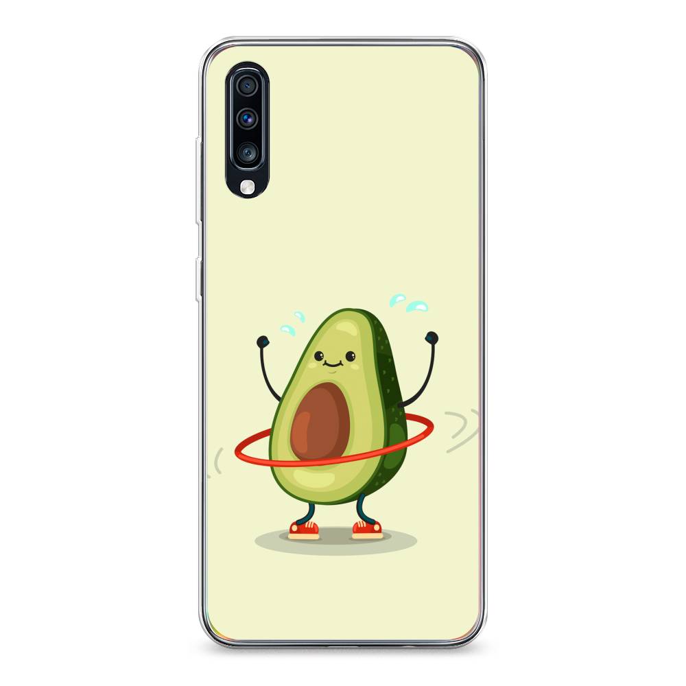 

Чехол Awog на Samsung Galaxy A70 "Авокадо с обручем", Разноцветный, 28150-10