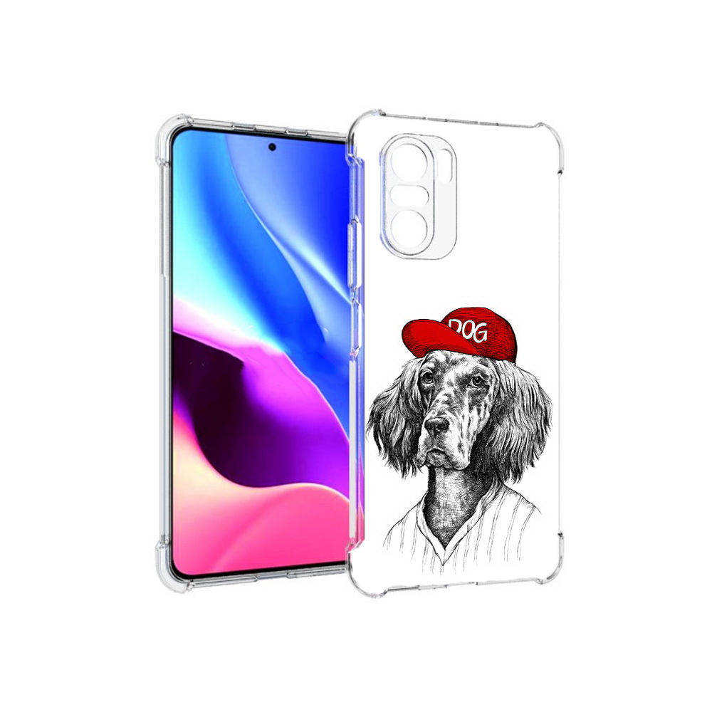 

Чехол MyPads Tocco для Xiaomi Redmi K40 дог (PT158239.260.333), Прозрачный, Tocco