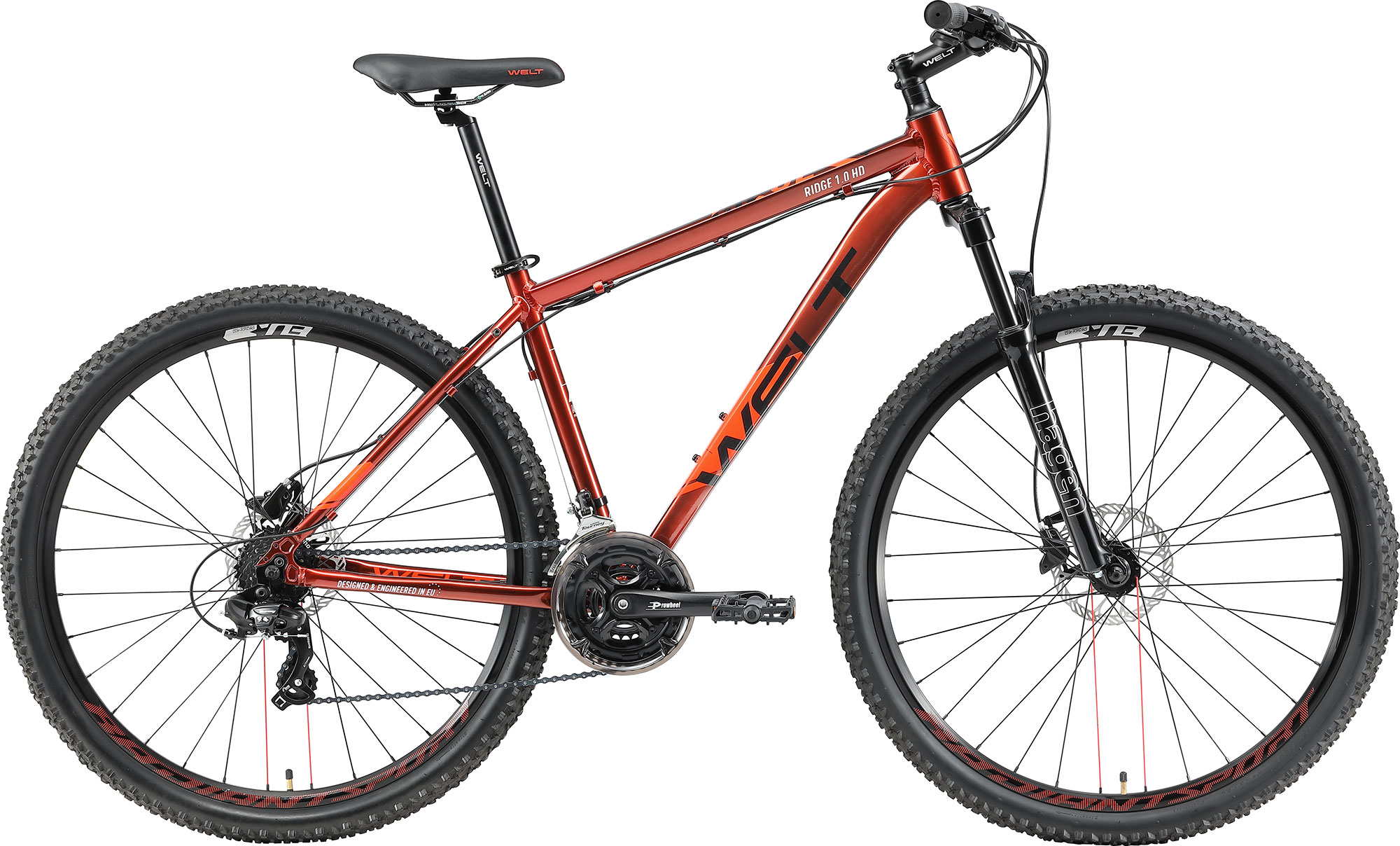 Велосипед Welt Ridge 1.0 Hd 27 2021 M rusty red