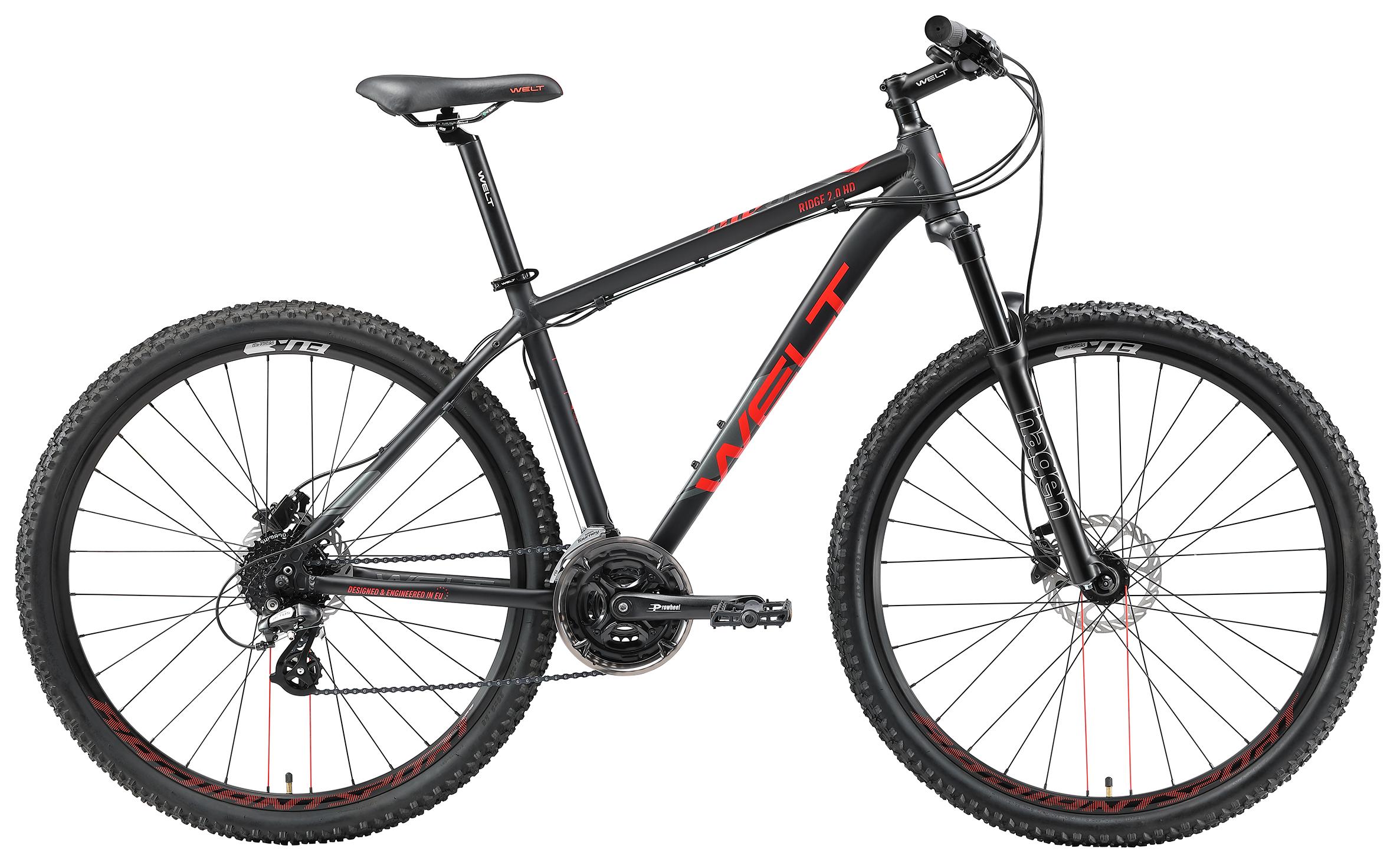 Велосипед Welt Ridge 2.0 Hd 27 2021 L matt black