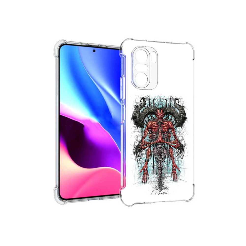 Чехол MyPads Tocco для Xiaomi Redmi K40 дьявол (PT158239.260.340)