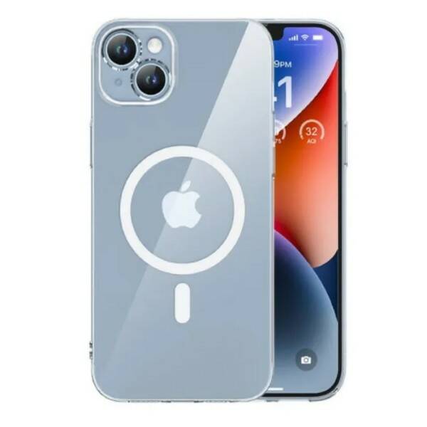 Чехол Memumi Crystal Series Magnetic Case для iPhone 14 Plus Прозрачный (AFC22421A)