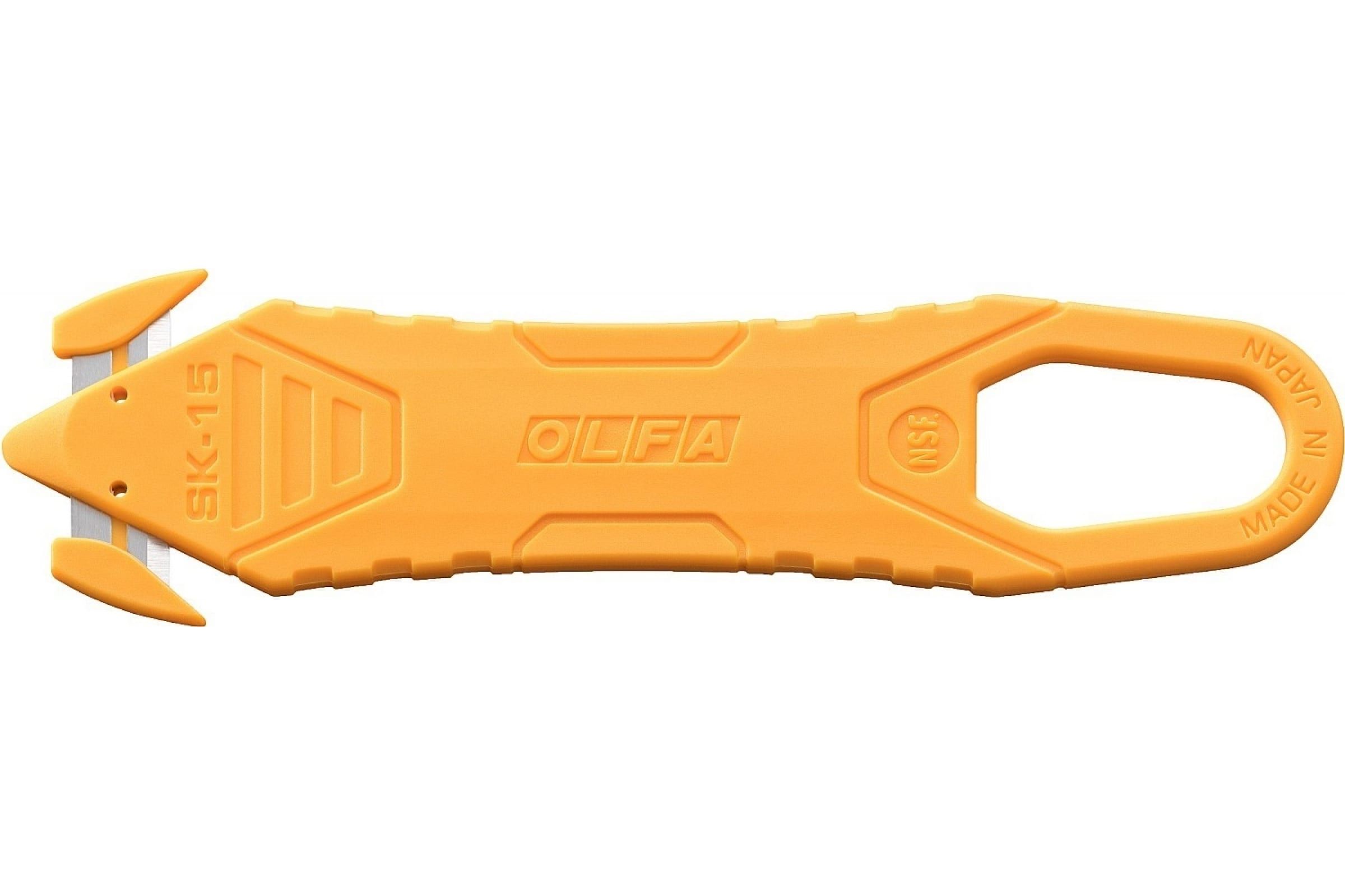 Безопасный нож OLFA для вскрытия коробок OL-SK-15 DSB (OL-SK-16)