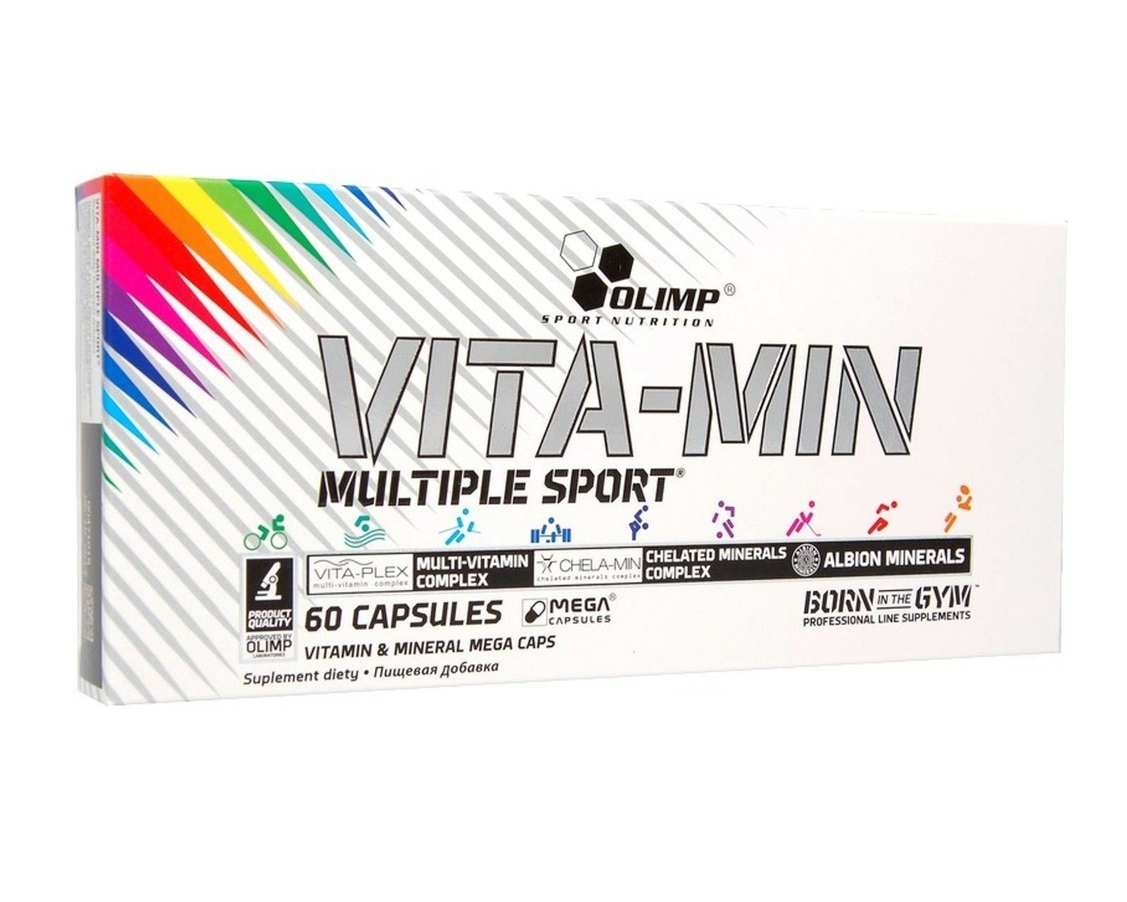 Olimp Vita-min Multiple Sport - 120 капсул (2 шт по 60 капсул)