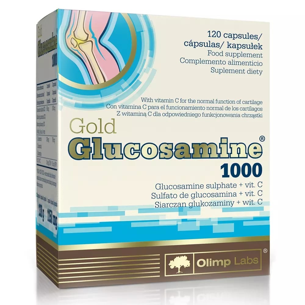 

Olimp Labs Голд Глюкозамин 1000 1150мг капсулы 60 шт.
