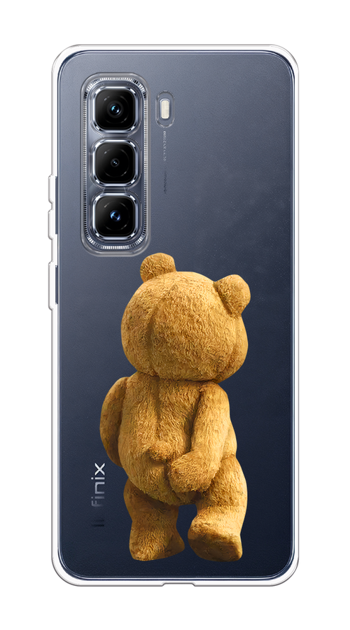 

Чехол на Infinix Hot 50 Pro Plus "Медвежья спина", Коричневый;прозрачный, 3107050-1