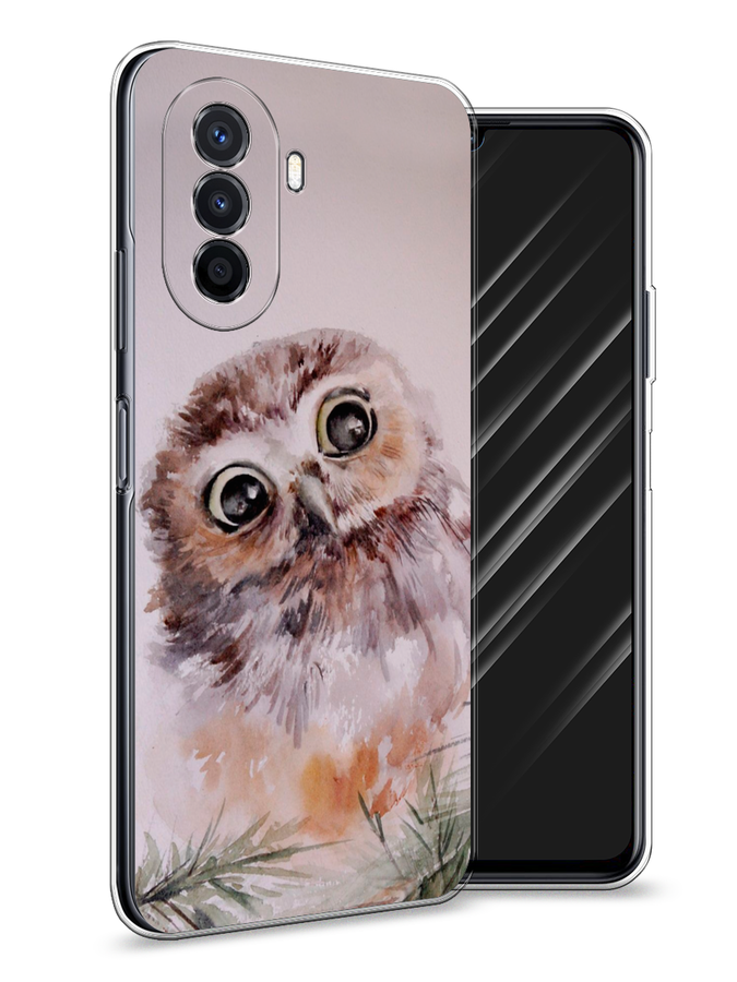 

Чехол Awog на Huawei Nova Y70 "Сова на розовом", Разноцветный, 6109150-1