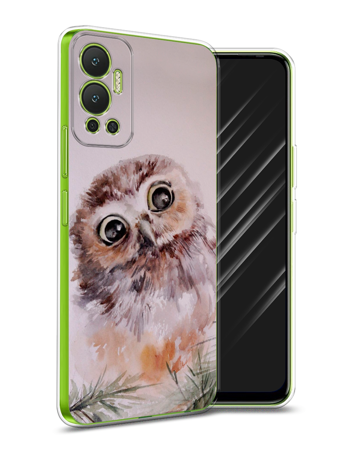 

Чехол Awog на Infinix Hot 12 "Сова на розовом", Разноцветный, 3101350-1
