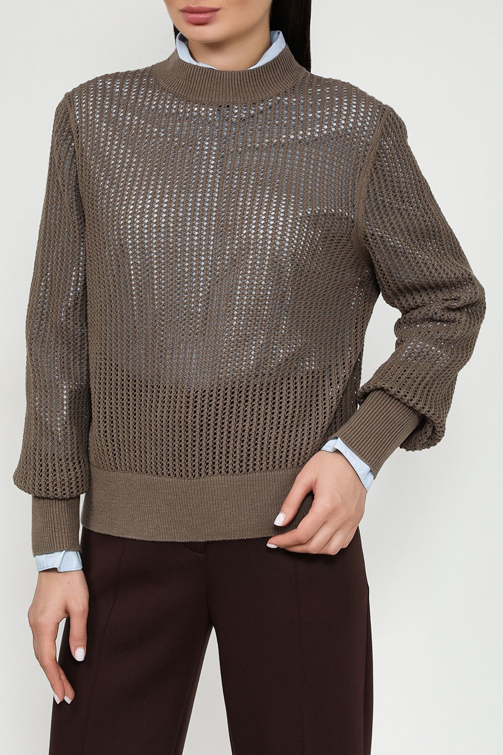 

Джемпер женский Marc O'Polo 403501060385 коричневый XS, 403501060385