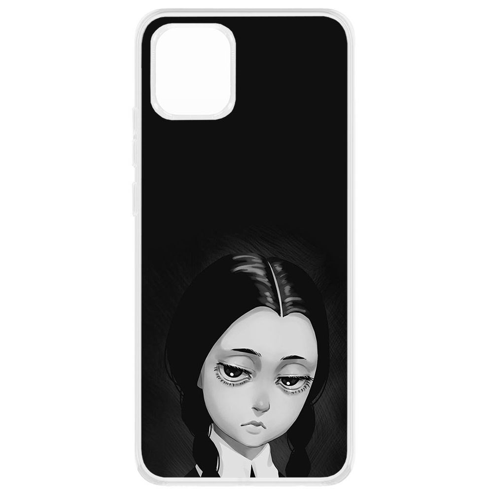 

Чехол-накладка Уэнсдей Аддамс - Рисованная Уэнсдей для Samsung Galaxy A03 (A035)