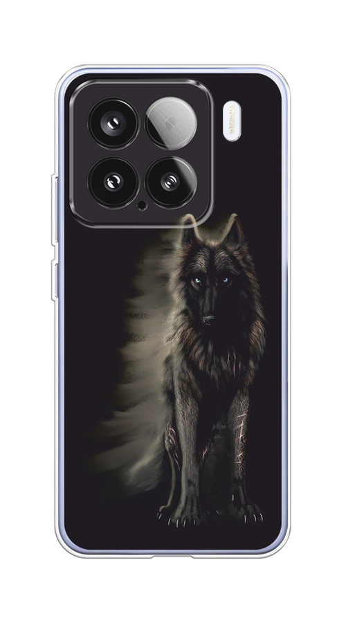 

Чехол на Xiaomi 15 "Туманный волк", Черный, 323650-1