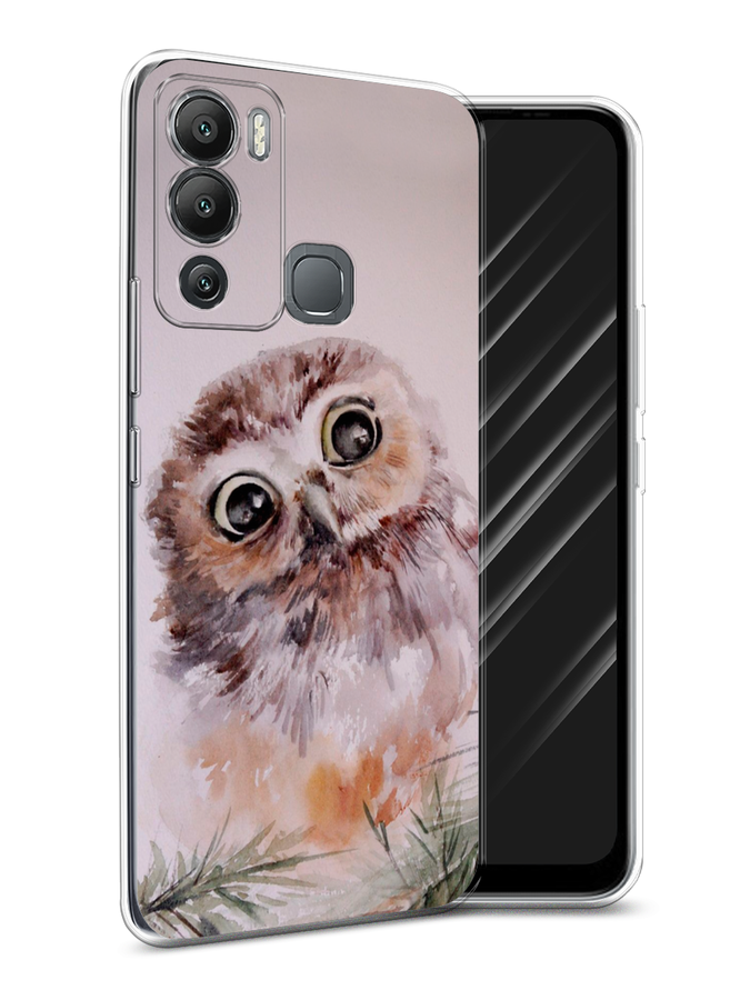

Чехол Awog на Infinix Hot 12i "Сова на розовом", Разноцветный, 3101250-1
