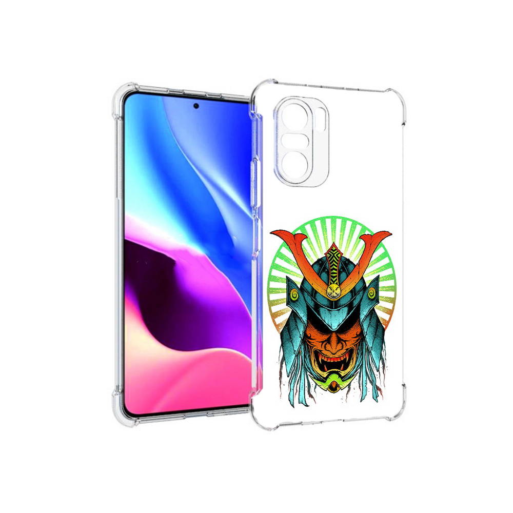 

Чехол MyPads Tocco для Xiaomi Redmi K40 ешимитсу рисунок (PT158239.260.345), Прозрачный, Tocco