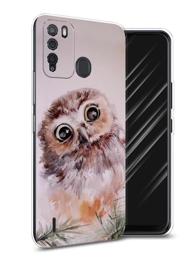 

Чехол Awog на Itel Vision 1 Pro "Сова на розовом", Разноцветный, 3200350-1