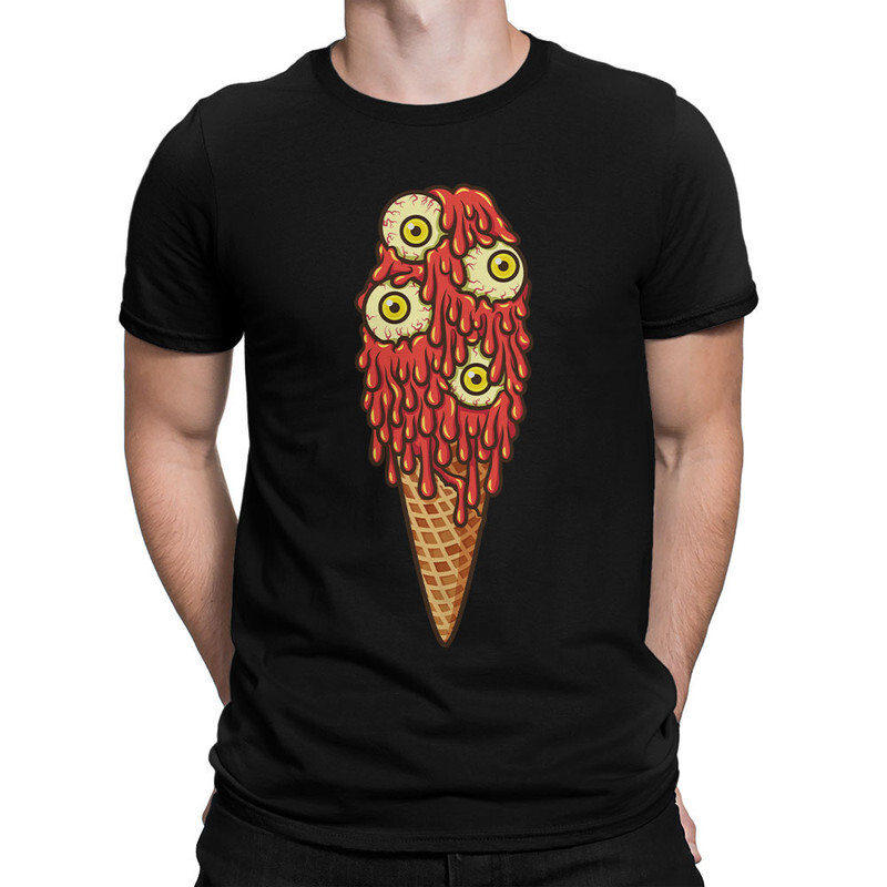 

Футболка мужская Dream Shirts Зомби Мороженое 9899106222 черная 2XL, Зомби Мороженое 9899106222