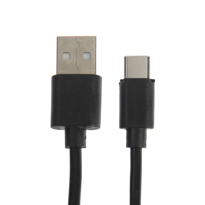 Luazon Home Type-C – USB, 2 А, 1 м, Black