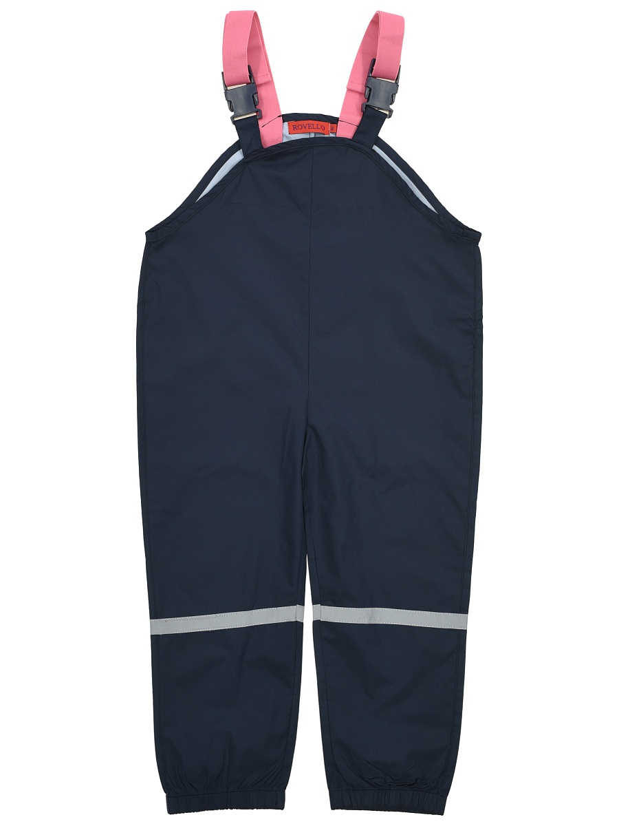 

Полукомбинезон утепленный для девочек ROVELLO темно-синий, размер 128, RSG-010, RSG-010