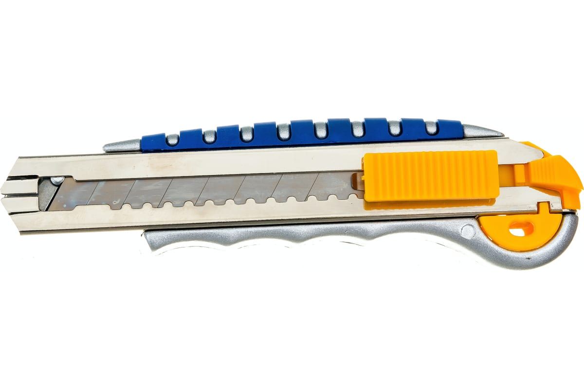 KRAFT KT700903 Нож профессиональный усиленный с автоматической фи усиленный технический нож kraft