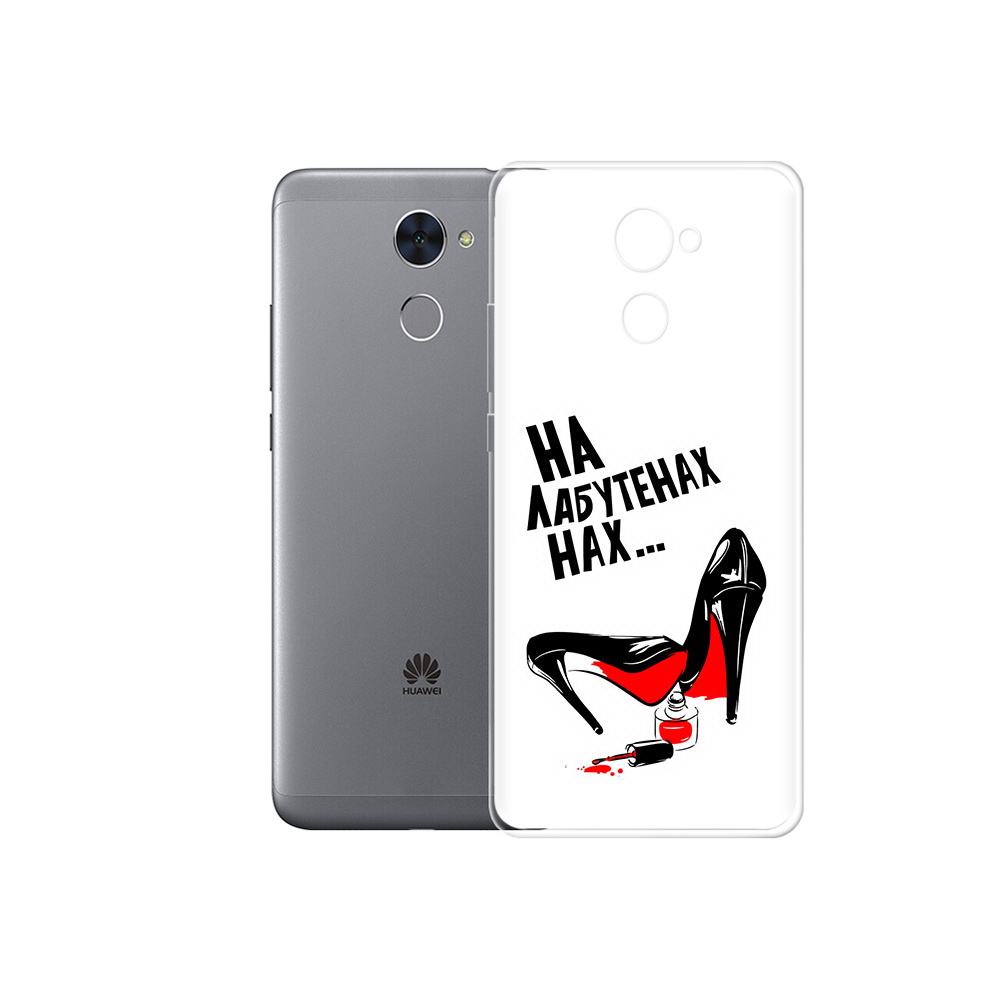 

Чехол MyPads Tocco для Huawei Enjoy 7 Plus на лабутенах (PT74186.70.493), Прозрачный, Tocco