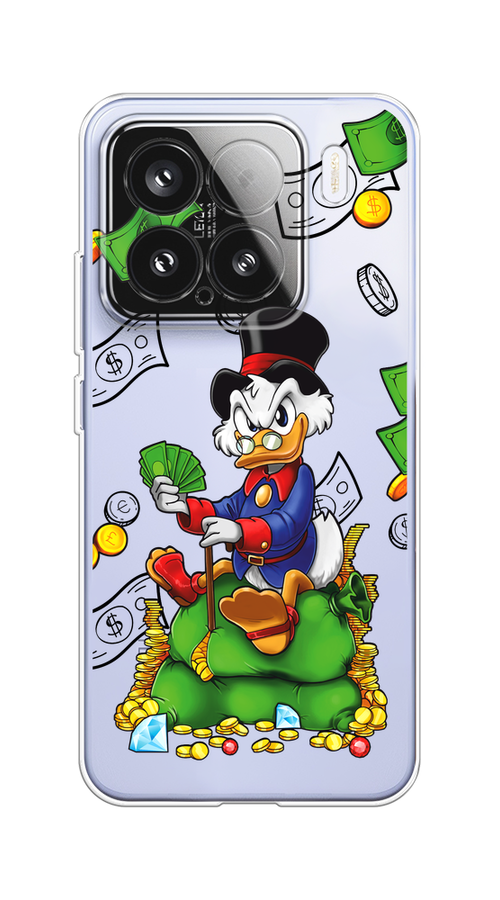

Чехол на Xiaomi 15 "Scrooge Richness", Черный;синий;зеленый, 323650-1