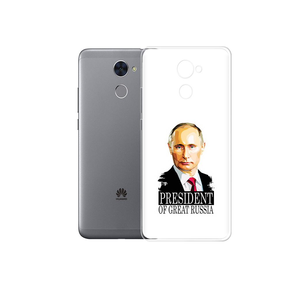 

Чехол MyPads Tocco для Huawei Enjoy 7 Plus Володька (PT74186.70.50), Прозрачный, Tocco