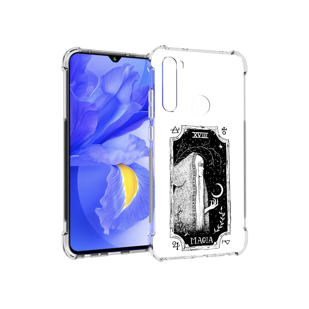 

Чехол MyPads Tocco для Xiaomi Redmi Note 8T лунная магия (PT140720.278.447), Прозрачный, Tocco