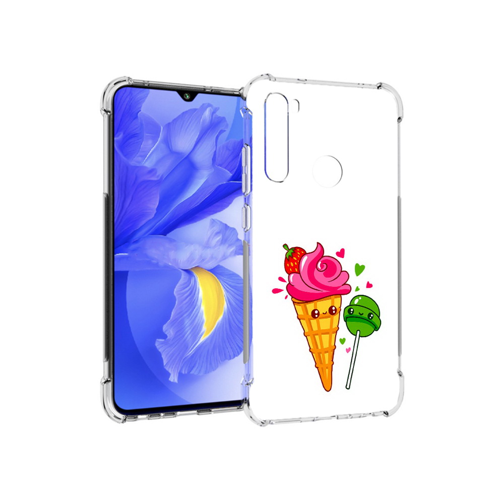 

Чехол MyPads Tocco для Xiaomi Redmi Note 8T Вкусняшки (PT140720.278.45), Прозрачный, Tocco