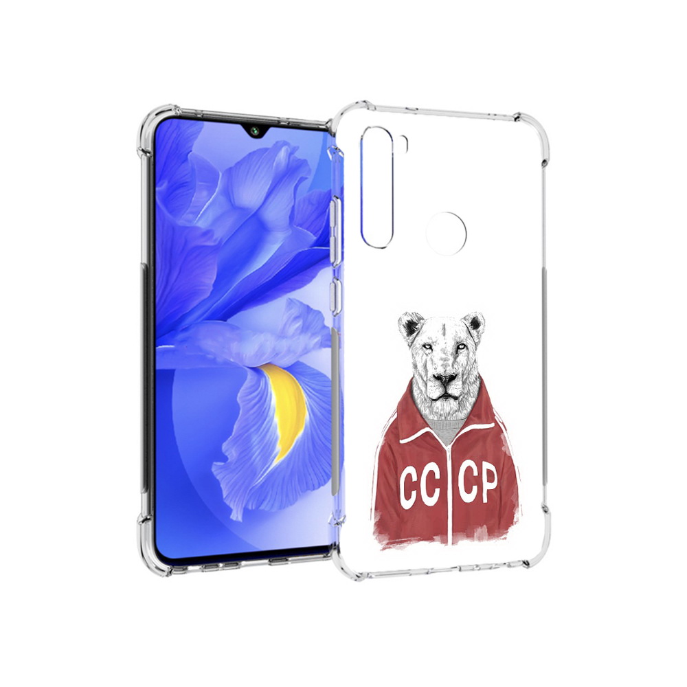 

Чехол MyPads Tocco для Xiaomi Redmi Note 8T львица ссср (PT140720.278.450), Прозрачный, Tocco