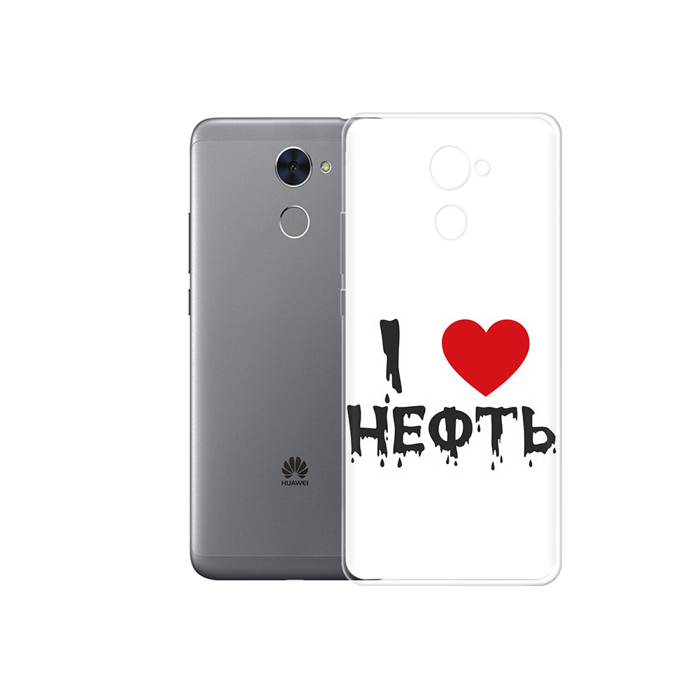 

Чехол MyPads Tocco для Huawei Enjoy 7 Plus нефть (PT74186.70.522), Прозрачный, Tocco
