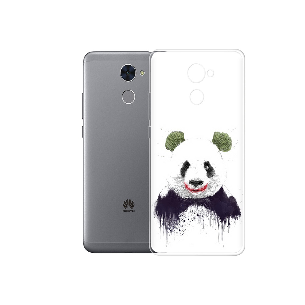 

Чехол MyPads Tocco для Huawei Enjoy 7 Plus панда джокер (PT74186.70.533), Прозрачный, Tocco