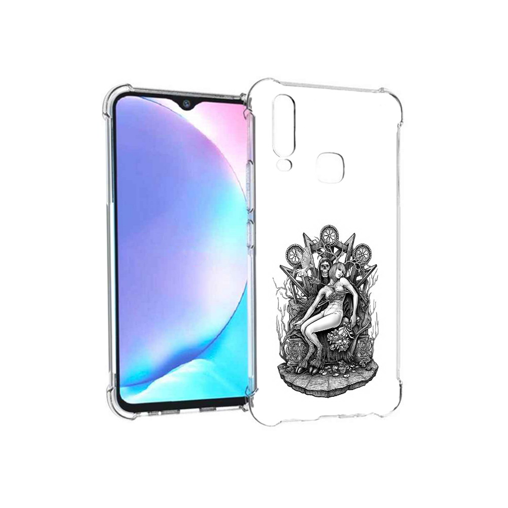 

Чехол MyPads Tocco для Vivo Y17 девушка на троне (PT136369.382.309), Tocco