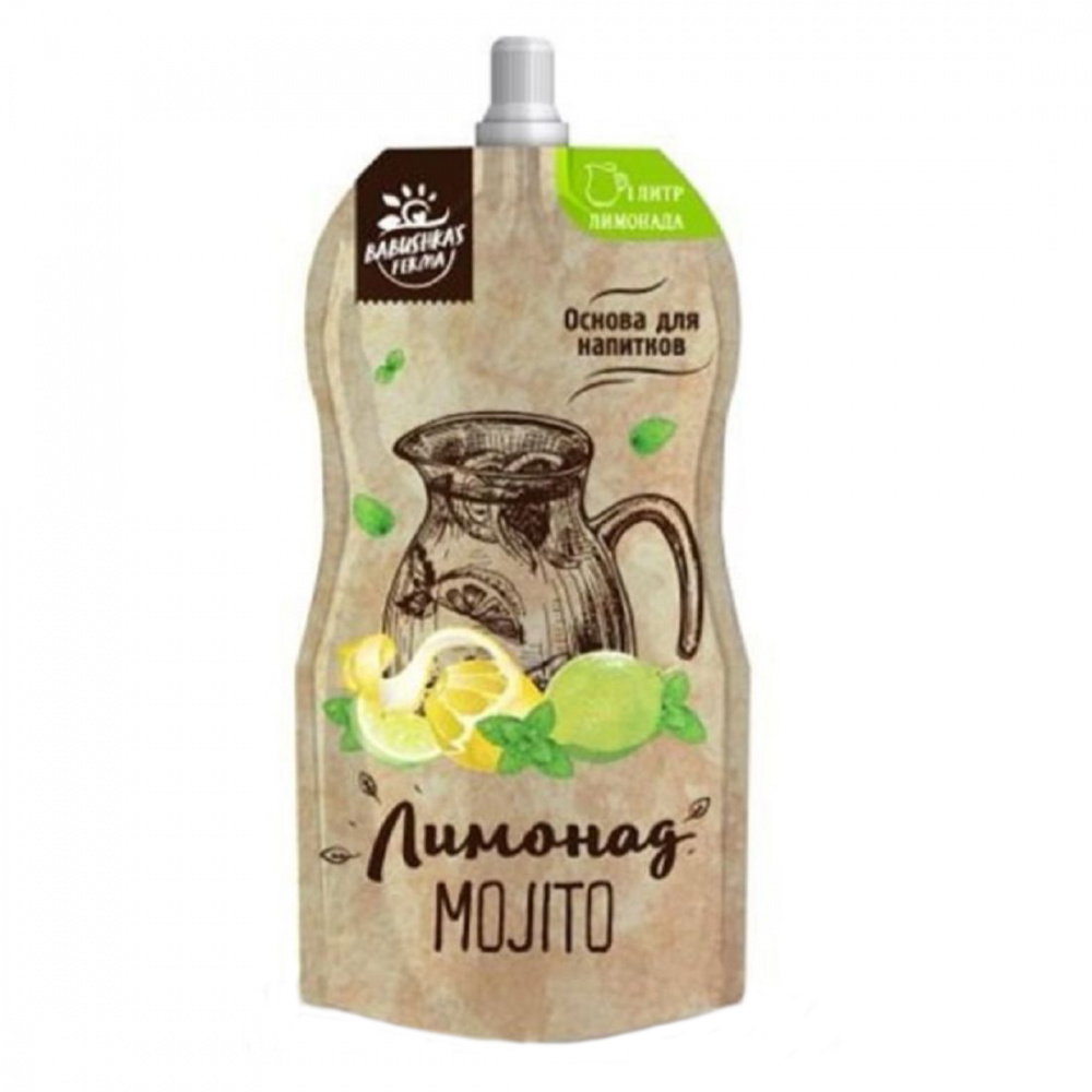 

Основа для напитков Babushka's Ferma "Лимонад Mojito", 175 мл