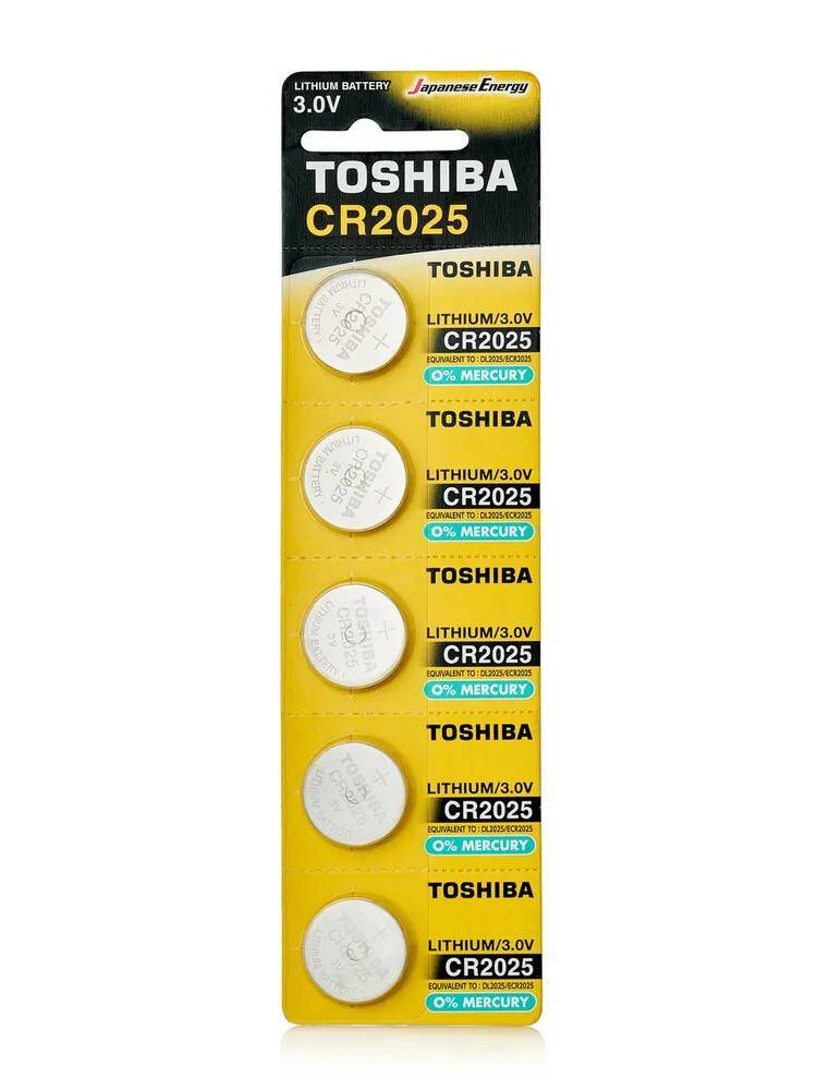Батарейка Toshiba cr2025pwbp5