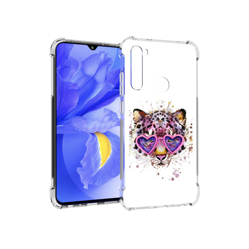 

Чехол MyPads Tocco для Xiaomi Redmi Note 8T модный леопард (PT140720.278.480), Прозрачный, Tocco