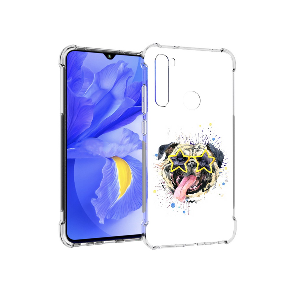 Чехол MyPads Tocco для Xiaomi Redmi Note 8T мопс боксер (PT140720.278.482)