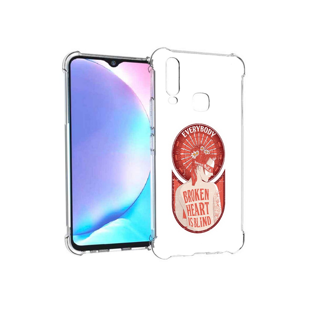 

Чехол MyPads Tocco для Vivo Y17 девушка разбитое сердце (PT136369.382.310), Tocco