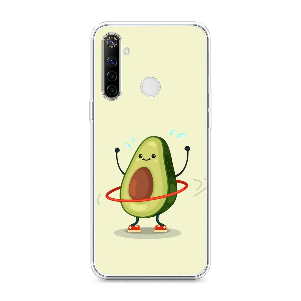 

Чехол Awog на Realme 6i "Авокадо с обручем", Разноцветный, 252950-10